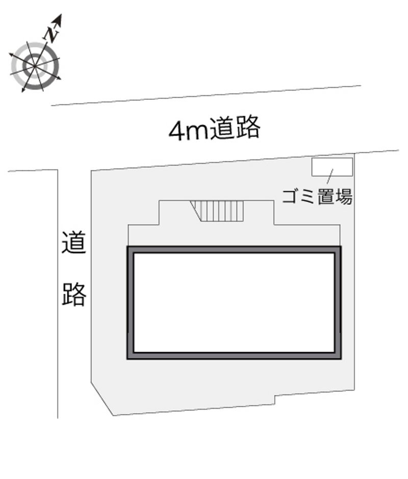 レオパレスパラッツォ 配置図