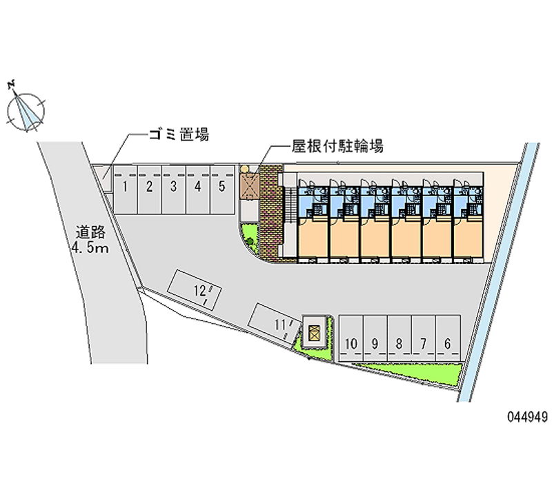 レオパレス安慶名 月極駐車場