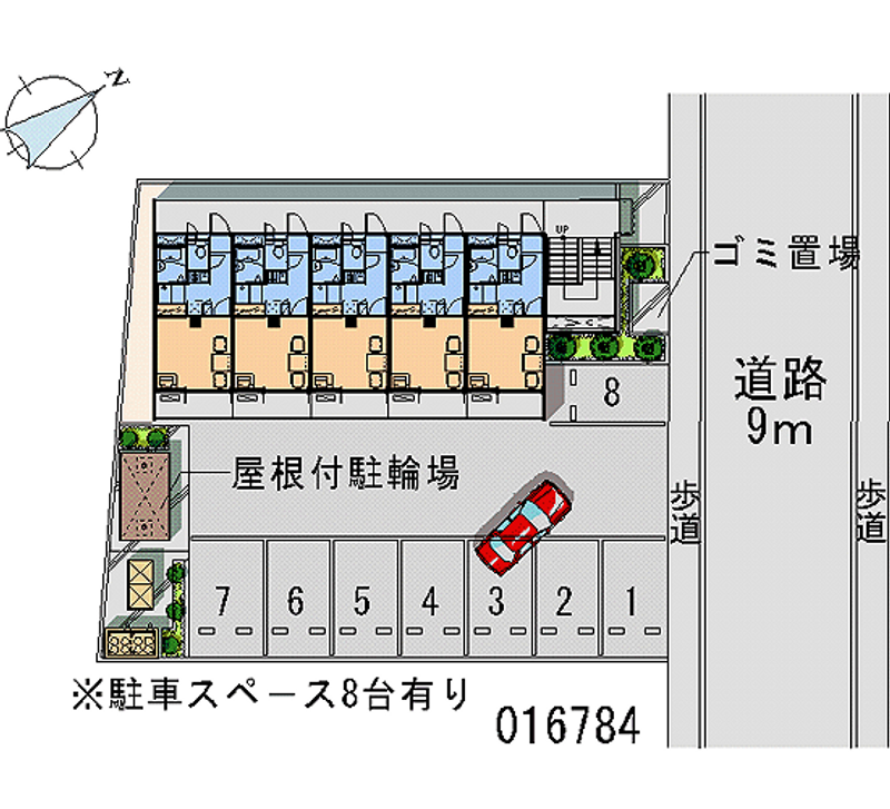 レオパレスＳＵＮ　ＬＩＧＨＴ 月極駐車場