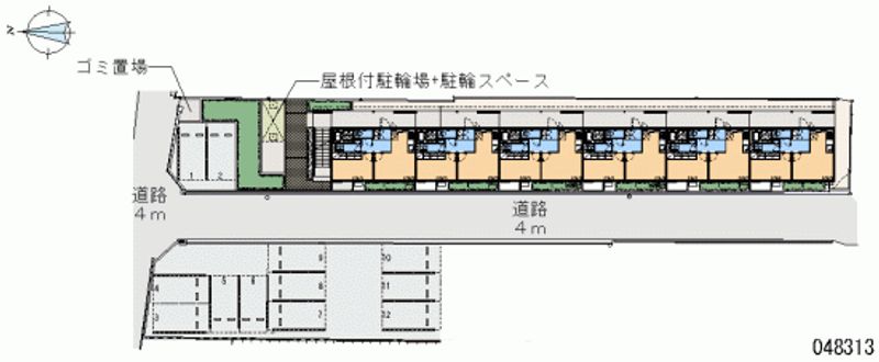 レオネクストファイブストリート 月極駐車場