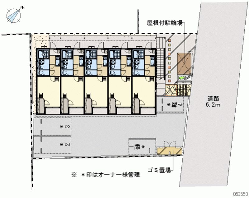 レオネクストプリマヴェーラ 区画図