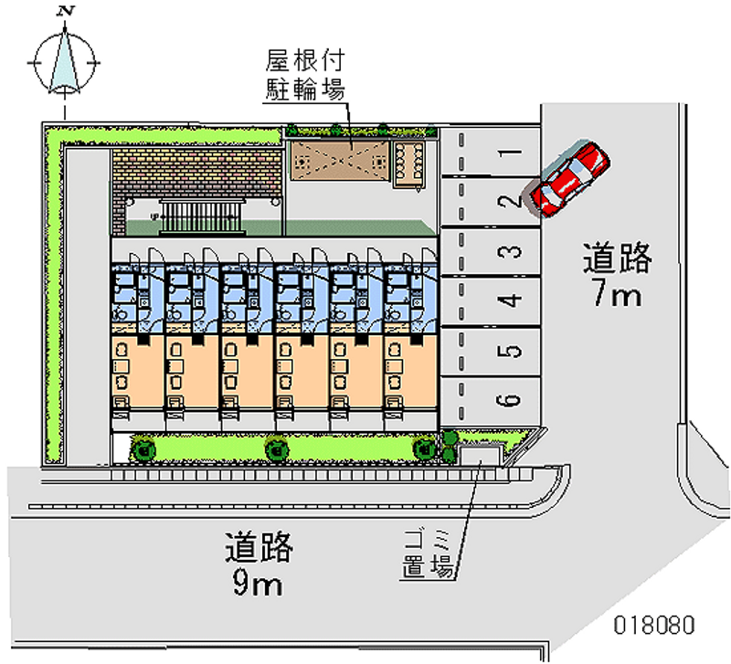 18080 bãi đậu xe hàng tháng