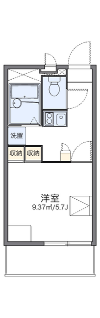 レオパレス羽邑 間取り図