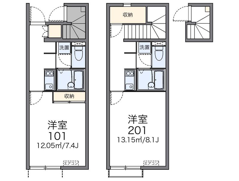 レオネクストＳＫ 間取図