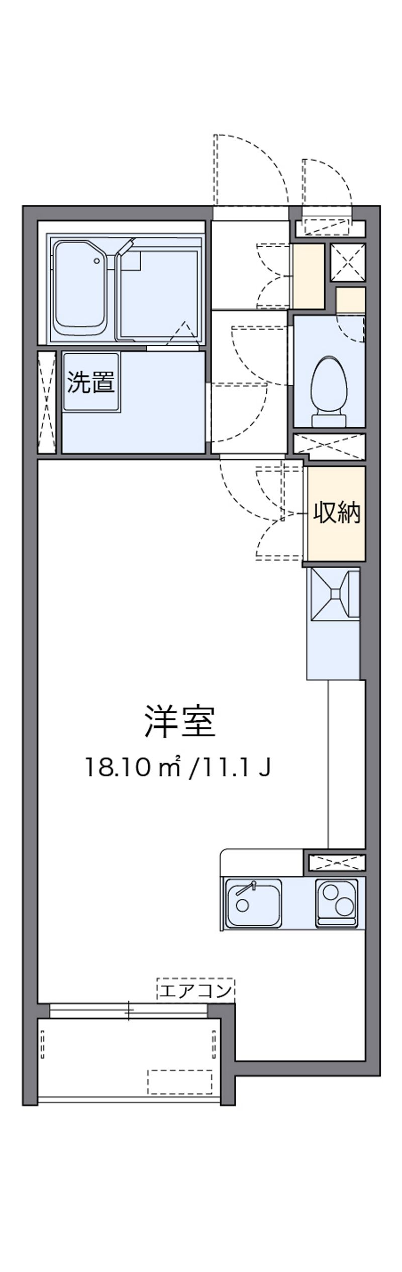 ミランダレギア 間取図