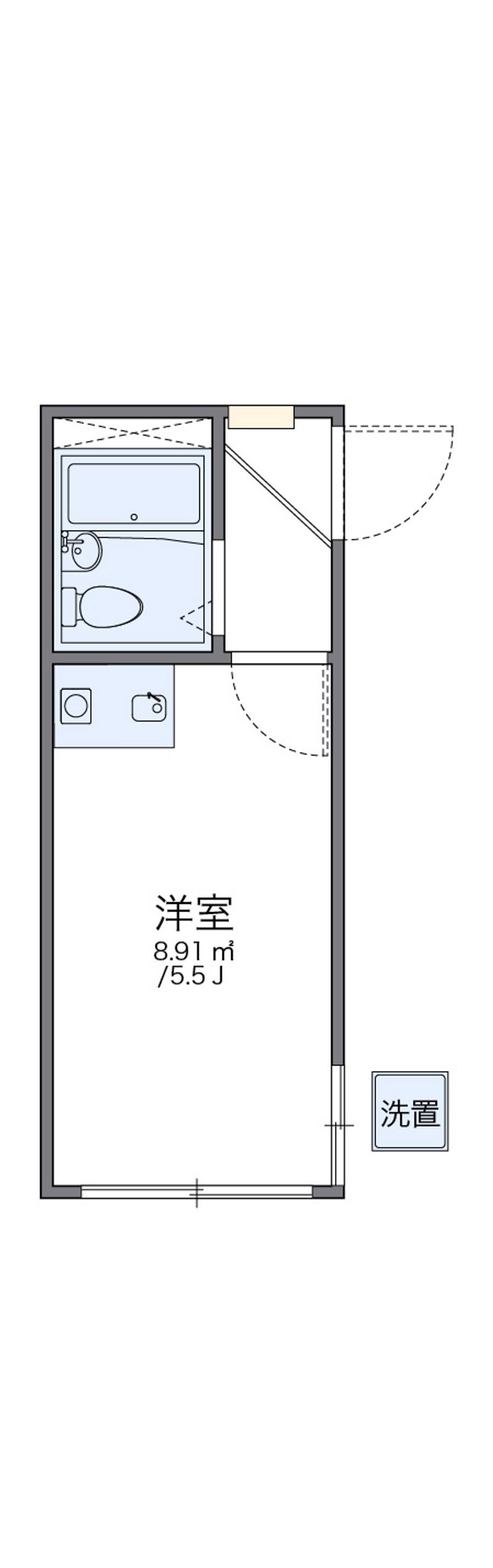 レオパレス金町第１ 間取図