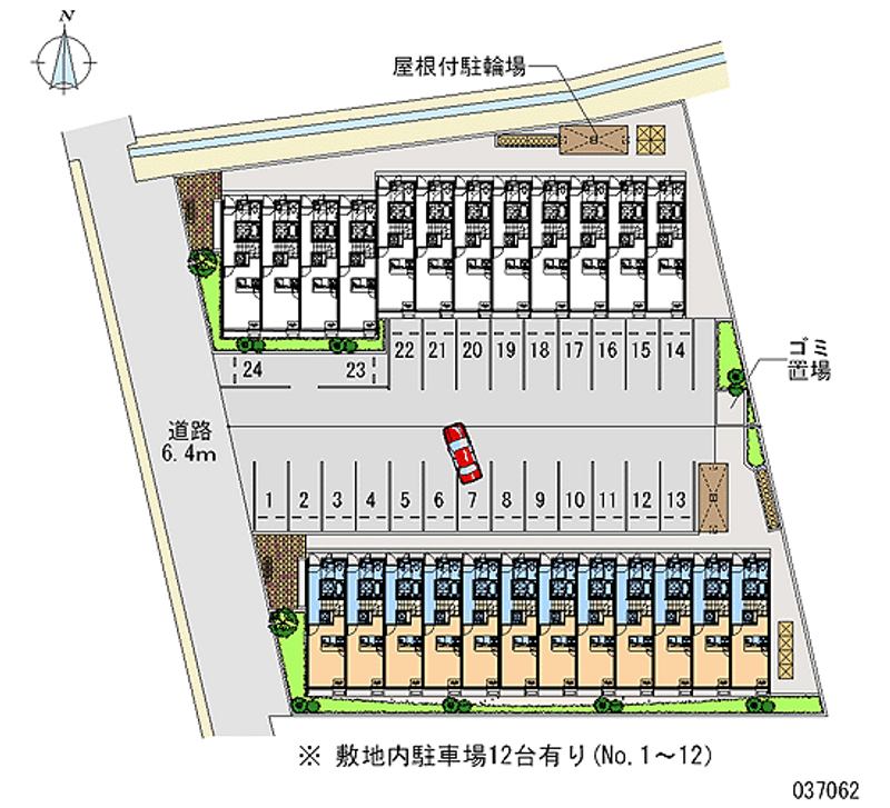 37062 Monthly parking lot