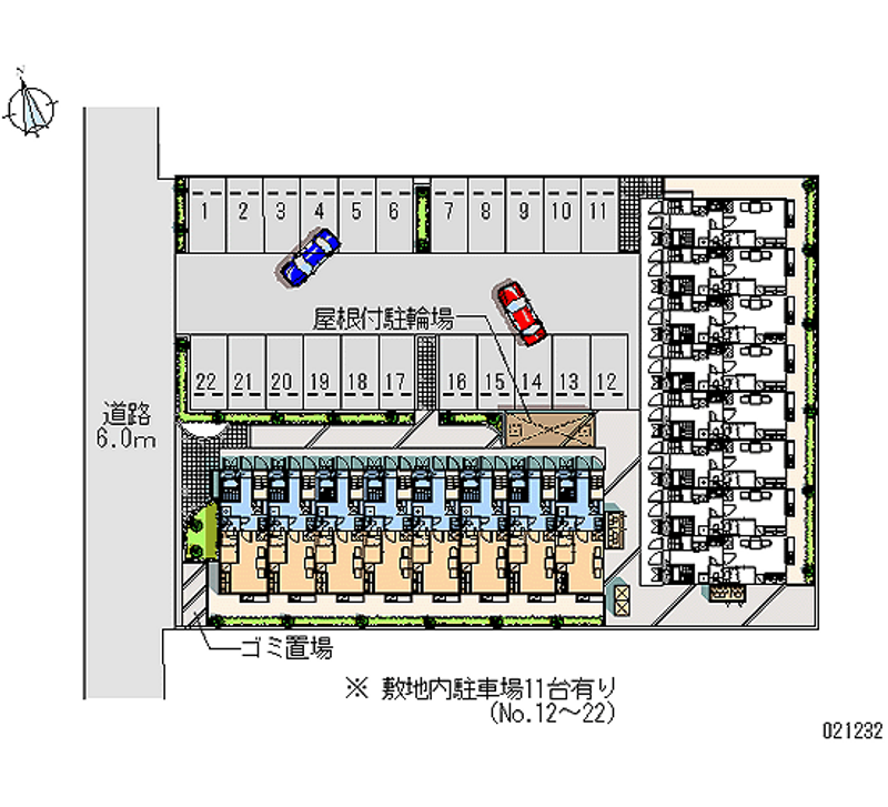 21232 Monthly parking lot