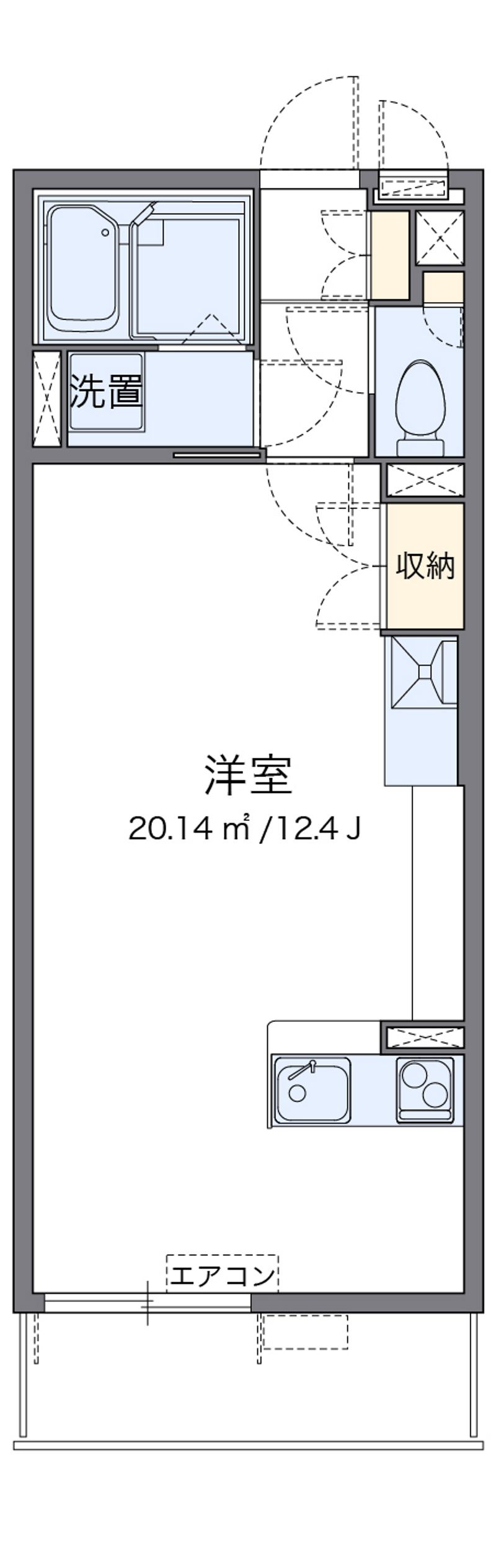 レオネクストマメゾン吹上富士見 間取図