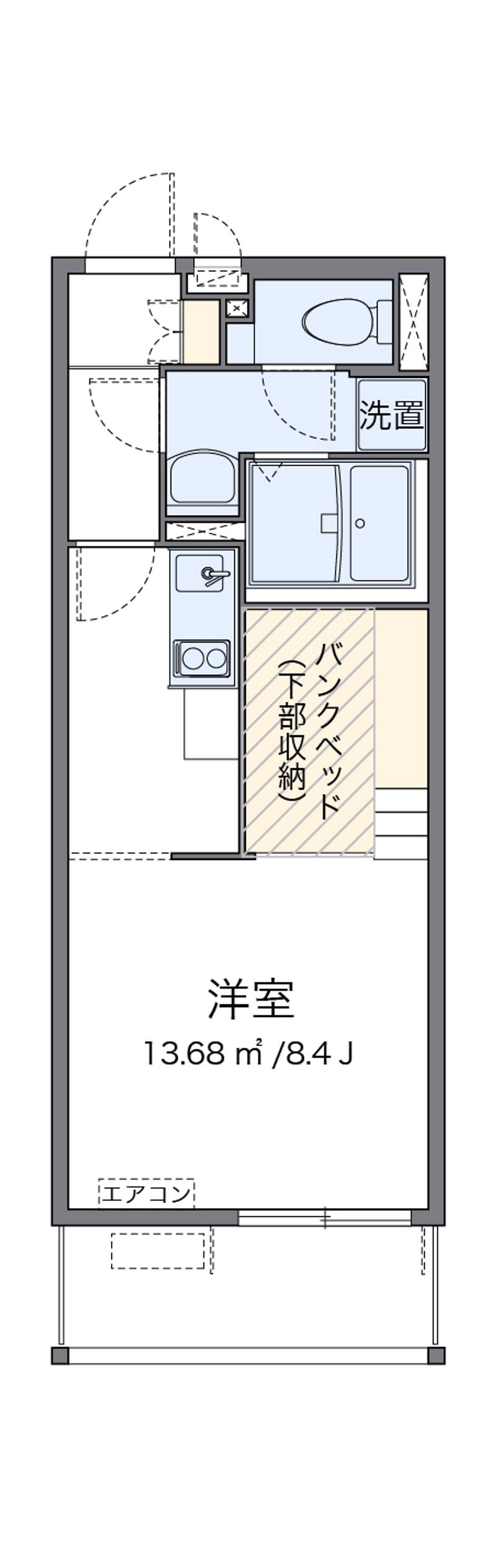 ミランダキャッスル 間取り
