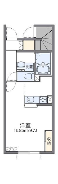 レオネクストサンハイム旭 間取図