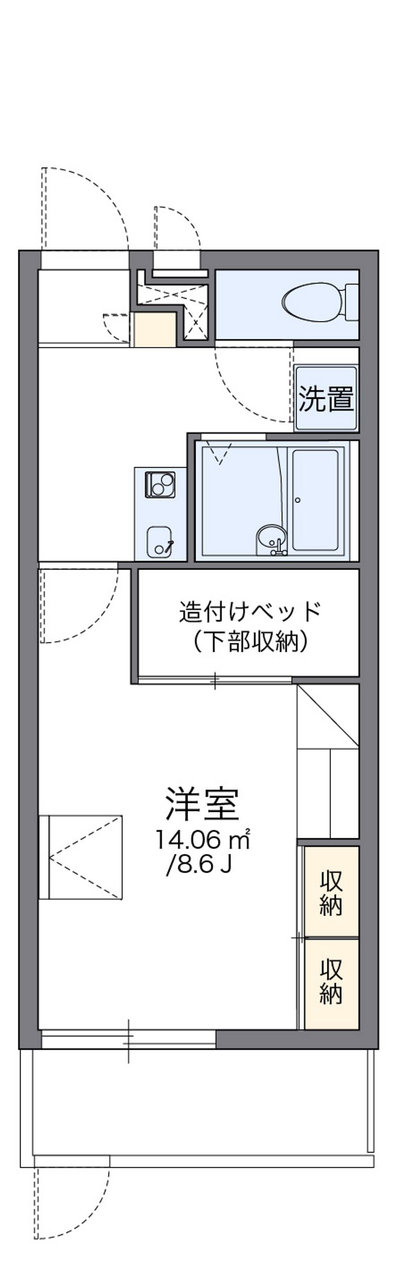 レオパレスＥＮＮ 間取り