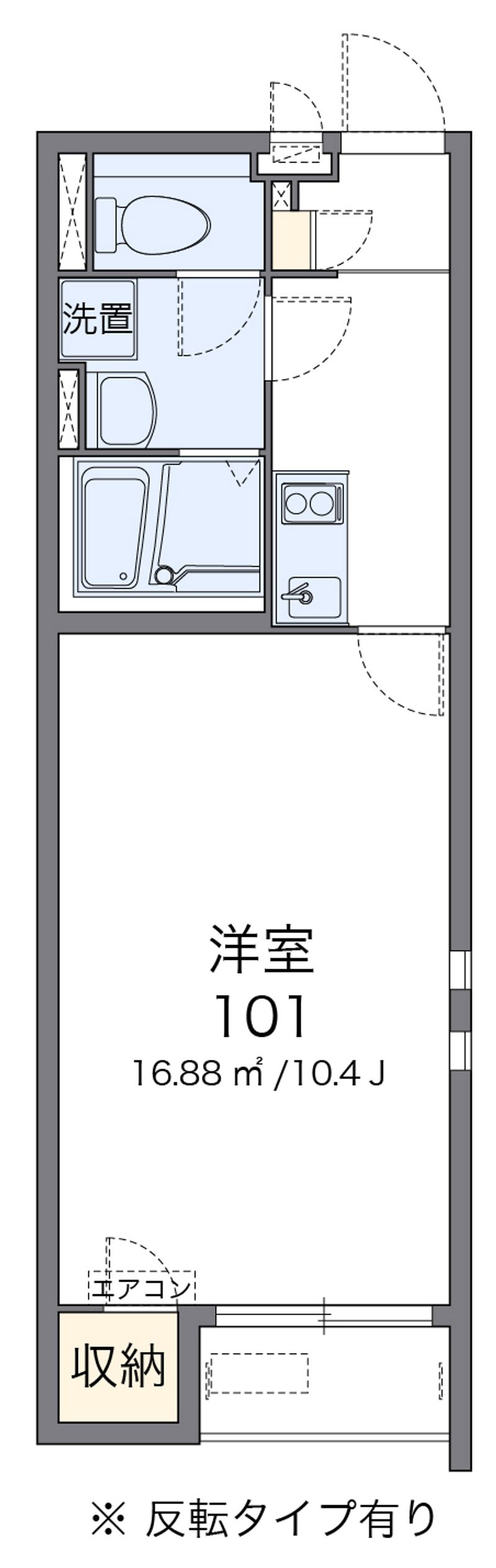 クレイノグランドゥール備前 間取図