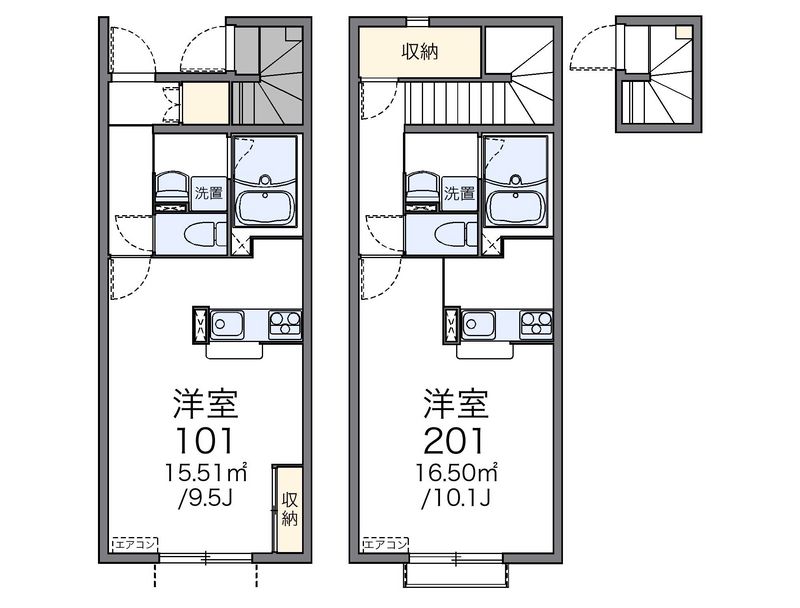 レオネクストイル　カフォーネ 間取図