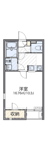 レオネクスト清水Ⅳ 間取り図