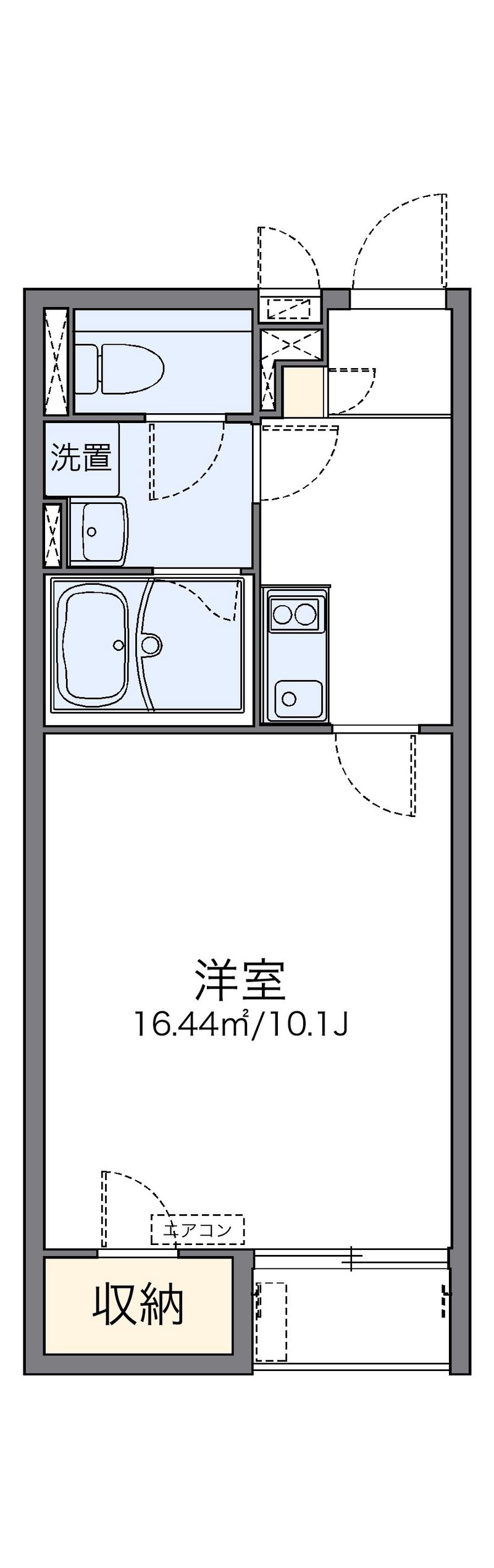 レオネクストパインヒルⅢ 間取図