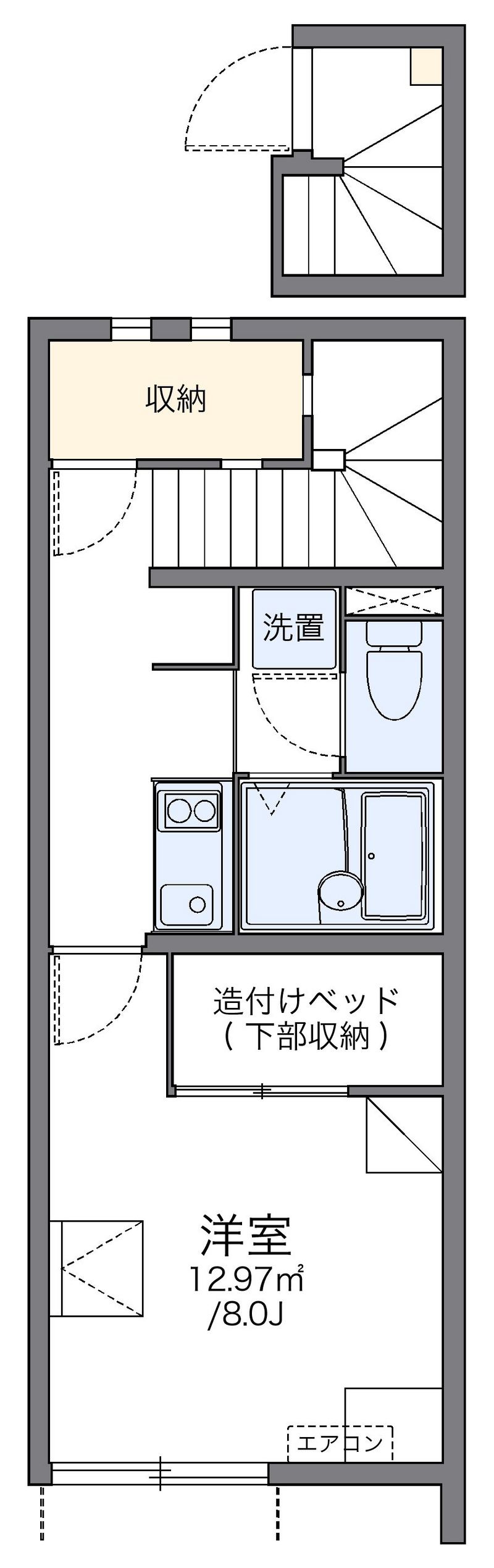 レオネクストウェルトップⅡ 間取図
