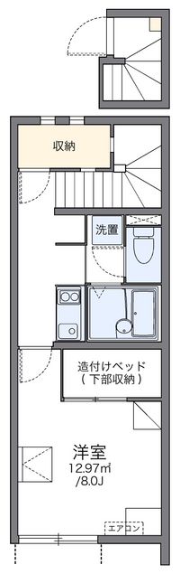 レオネクストウェルトップⅡ 間取り図