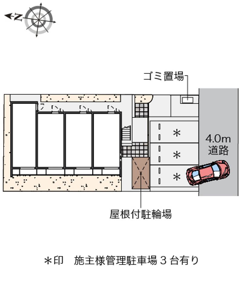 クレイノテラス 配置図