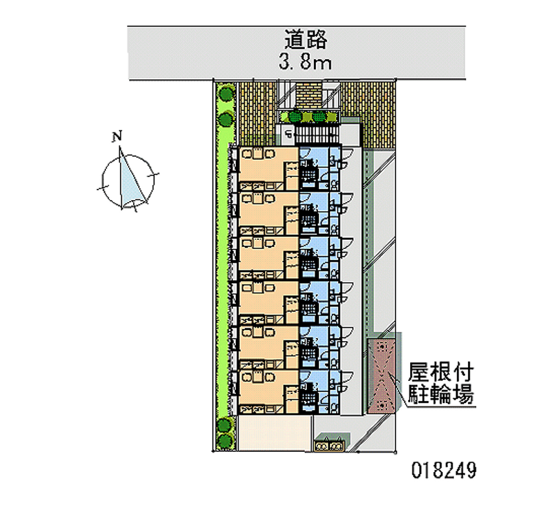 レオパレスワンダーシー 月極駐車場