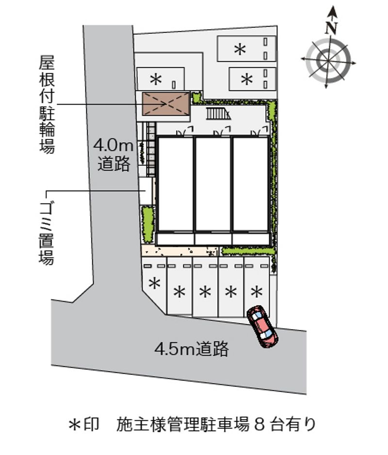クレイノリヴェール 配置図