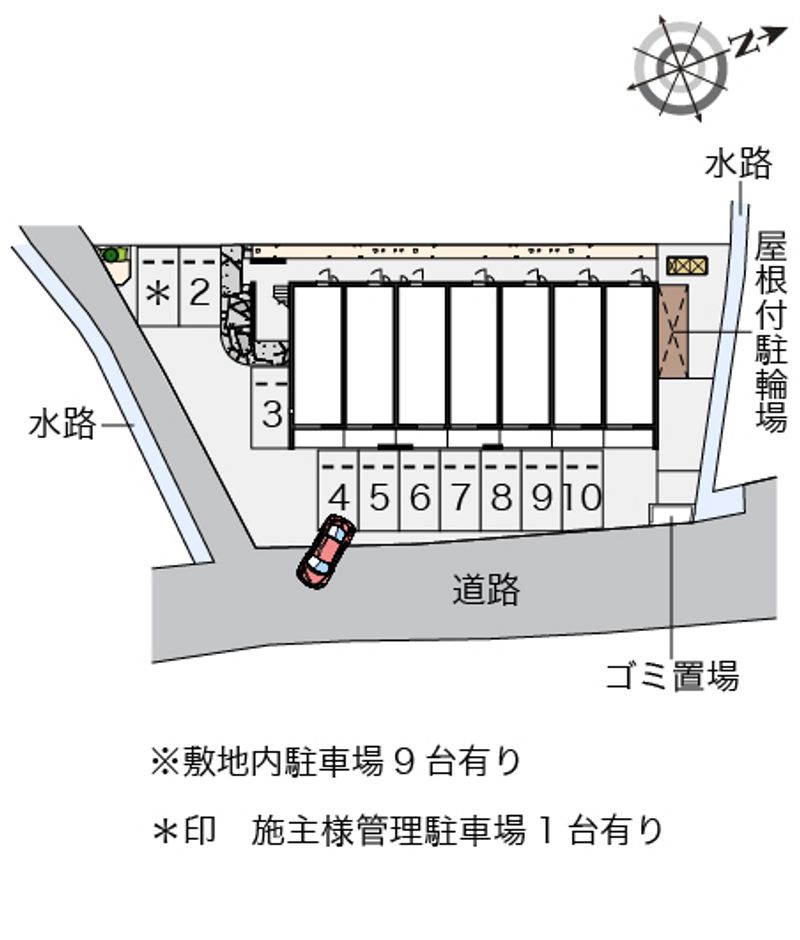 レオネクスト長府駅前 配置図