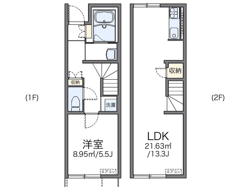 レオネクストグレイスヒカリ 間取図