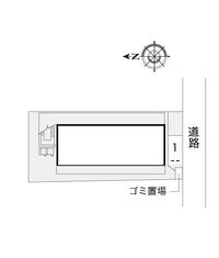 レオパレス武庫荘北 配置図