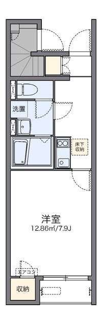 レオネクストクレセント赤池 間取り図