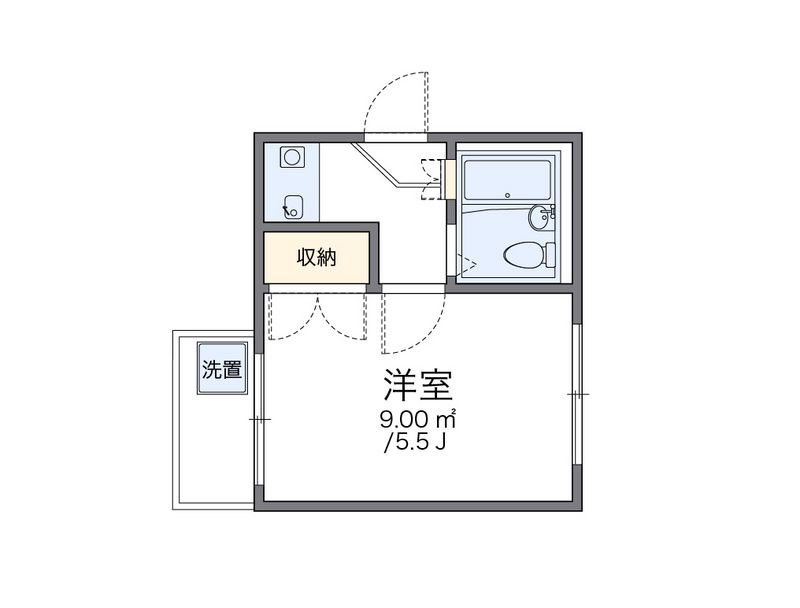 leopalace Takenotsuka Dai10 Floor plan