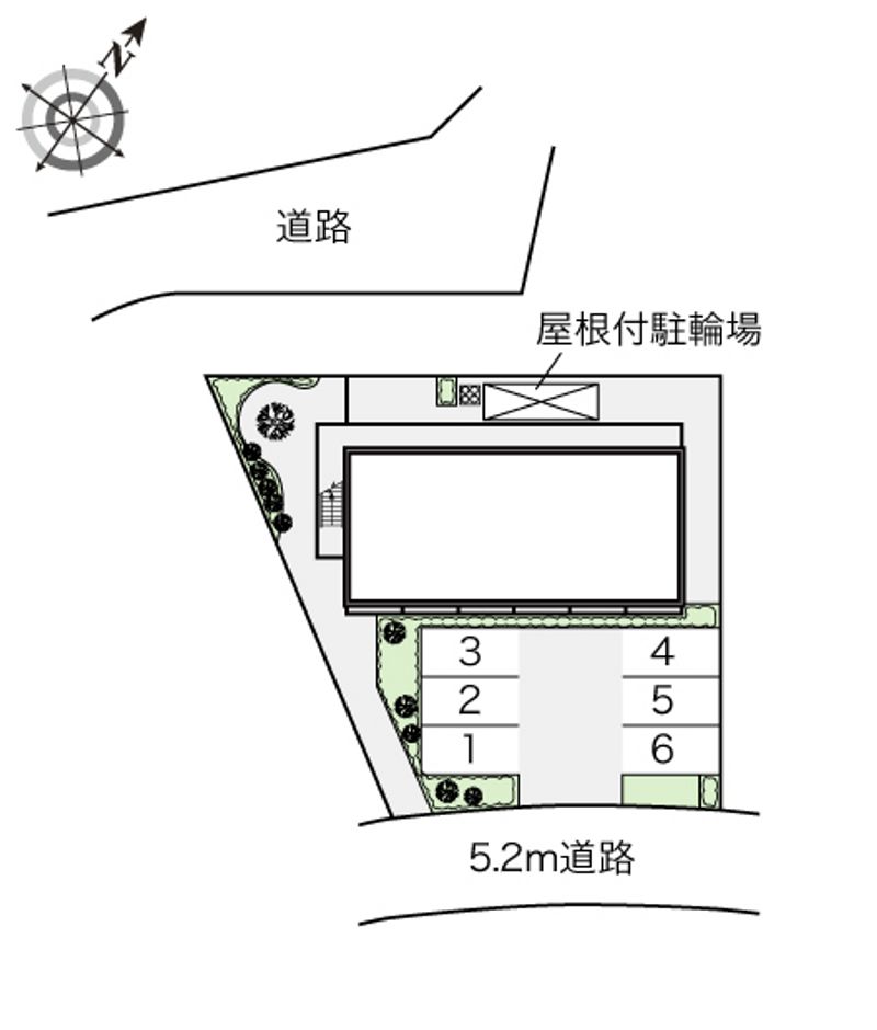 レオパレス王寺 配置図