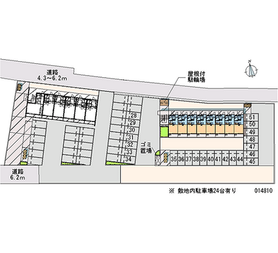 14810 Monthly parking lot