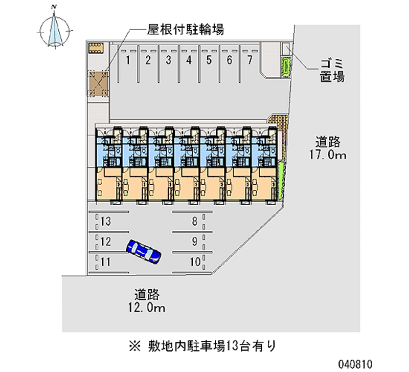 40810 bãi đậu xe hàng tháng