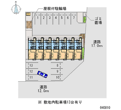 40810 Monthly parking lot