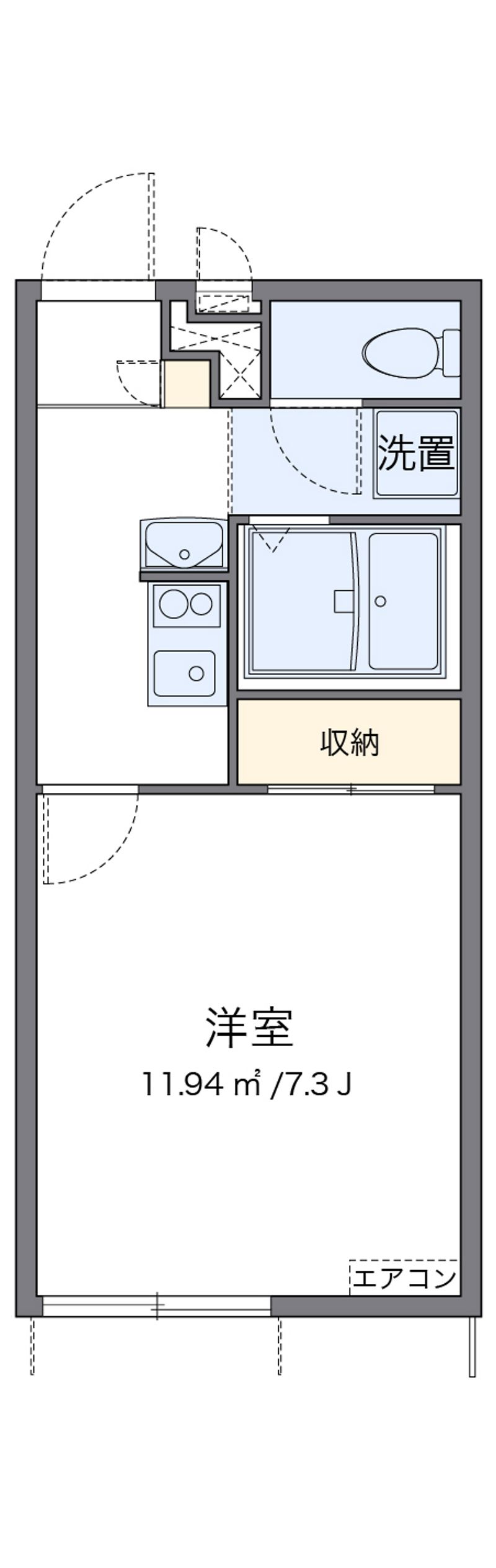レオパレスａｒｏｍａ 間取図