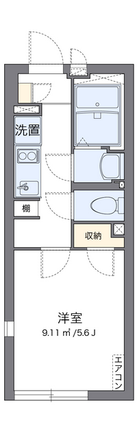 クレイノレーヴディソール 間取り図