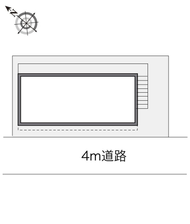 レオパレスアーネスト 配置図
