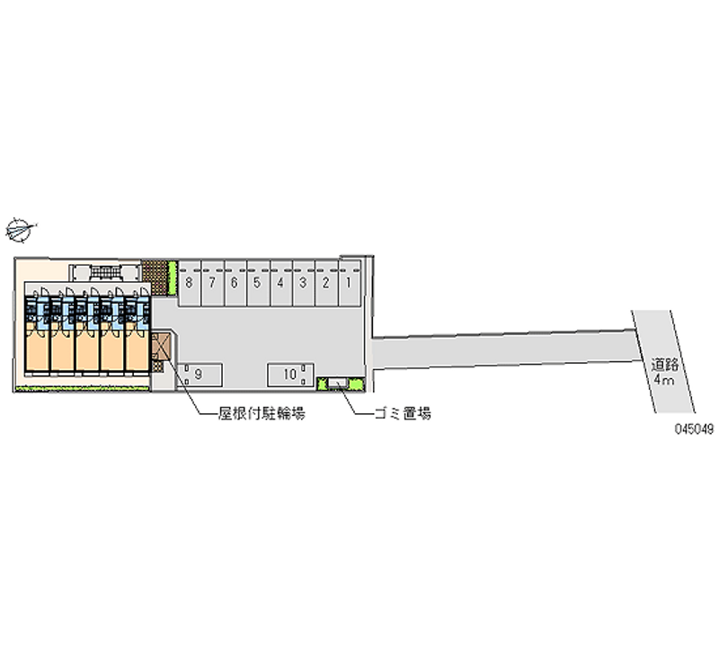 45049 bãi đậu xe hàng tháng