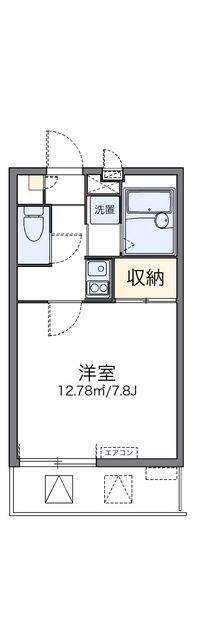 レオパレスマリー 間取図