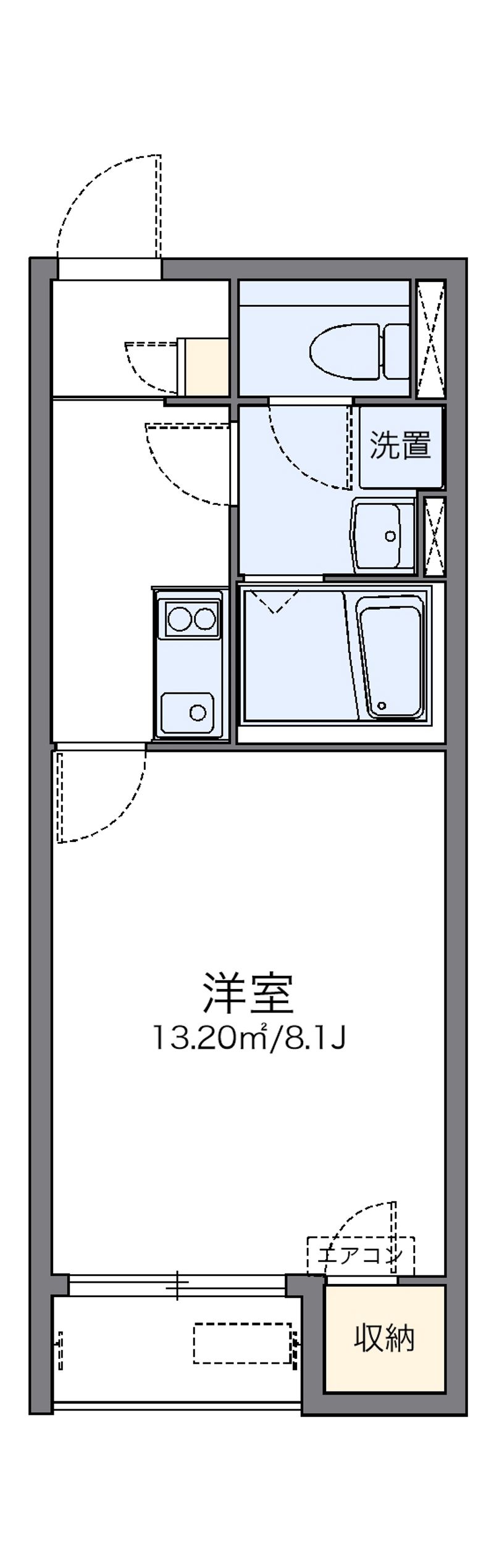レオネクストポム　ド　テール 間取図