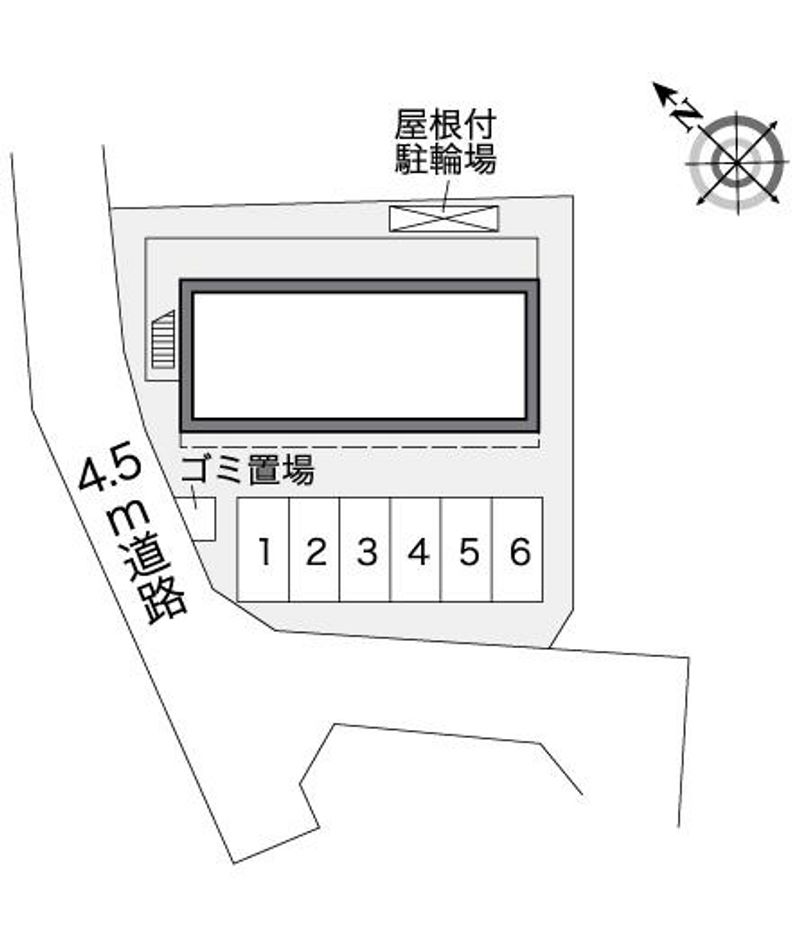 レオパレスハピネス 配置図