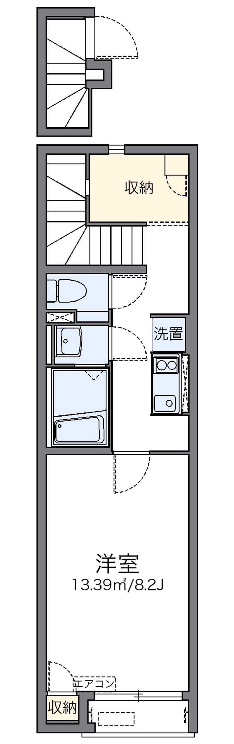 レオネクストレジデンスさくら 間取図