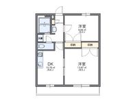 レオパレスＦＵＪＩ 間取り図