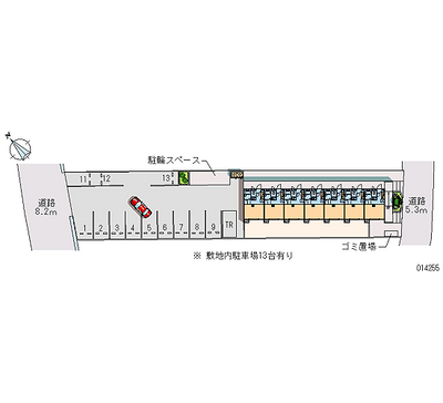 14255 bãi đậu xe hàng tháng