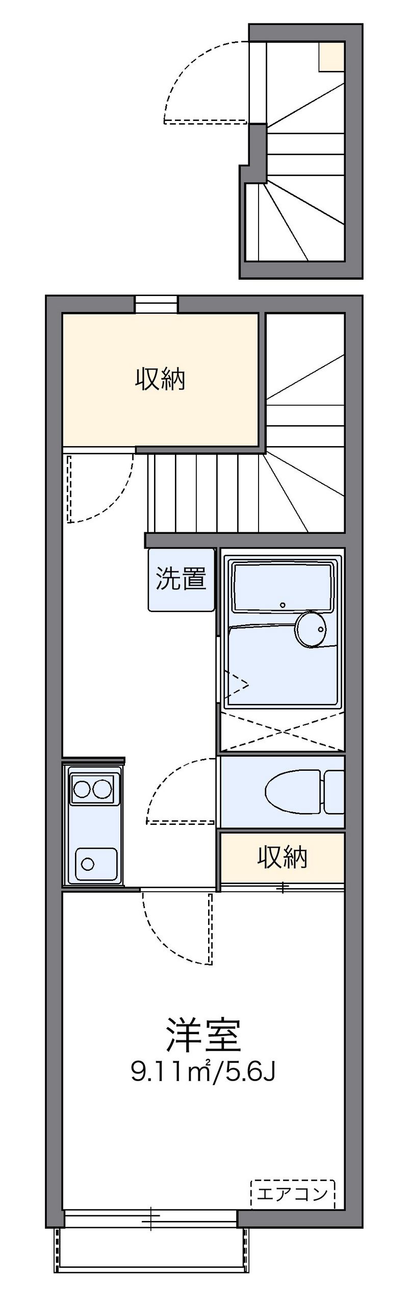 レオネクストサニー秋桜 間取図