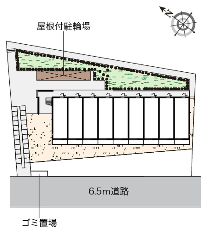ミランダブルーアゼリア 配置図