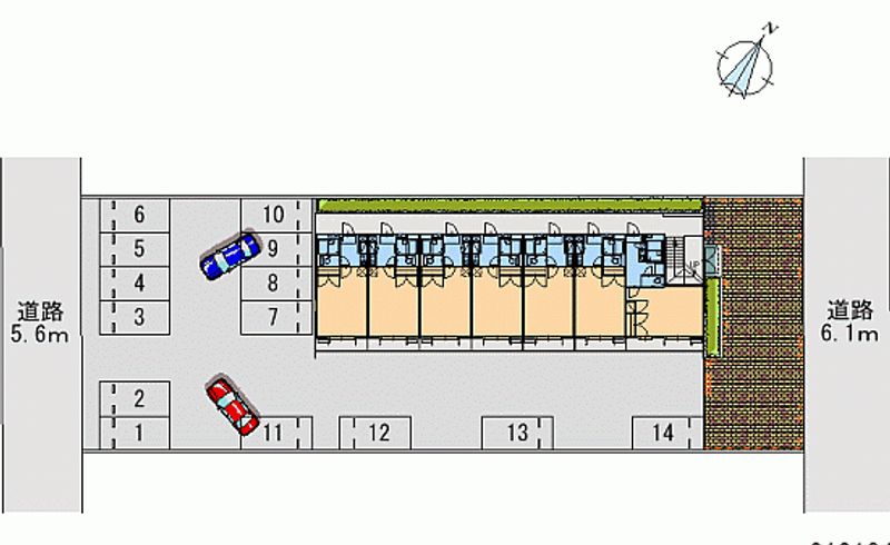 10184 Monthly parking lot