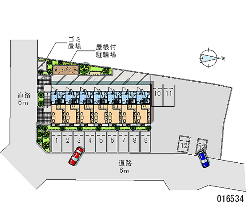 16534月租停车场