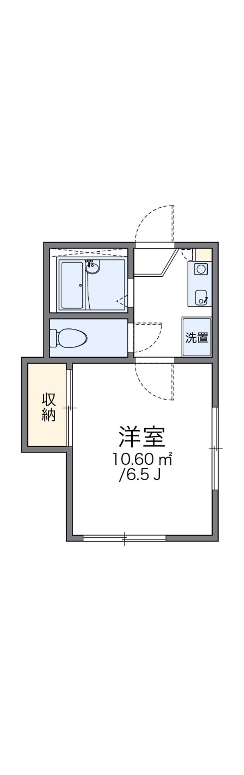 レオパレスアーバン泉 間取り