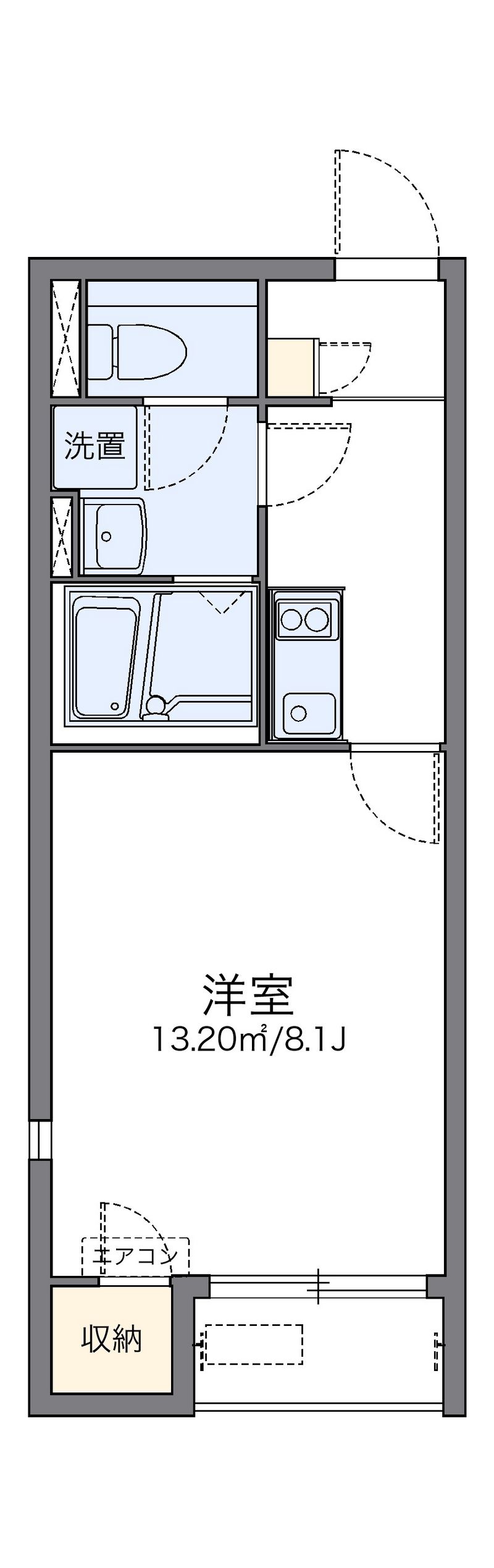 レオネクストコンフォール 間取図